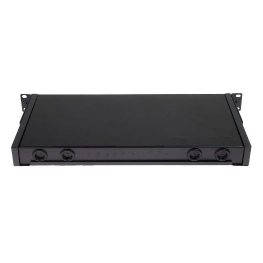 PP-FIBER-12-LC, Optička patch ploča, 12 LC/APC Duplex portova, Pladanj za spajanje (bez pigtaila)