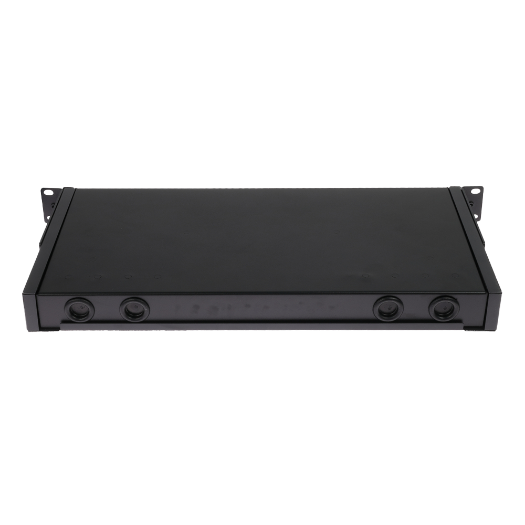 PP-FIBER-12-LC, optički patch panel, 12 LC/APC duplex priključaka, držač spojki (bez pigtail-a) 