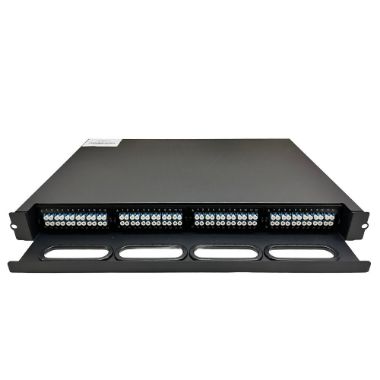 PP-FIBER-4-12, Optička patch ploča, 48 LC dupleksnih portova, 4 kasete s po 12 LC Duplex adaptera