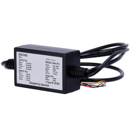 QL-EIO100, Quecklink ekspander, 4 digitalna ulaza i 4 digitalna izlaza 