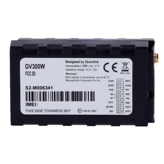 QL-GV300W, WCDMA/GSM, Više sučelja, Podržava razne dodatke, CAN adapter i senzori
