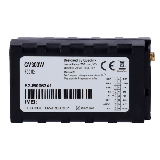 QL-GV300W, WCDMA/GSM, višestruki sučelja, podržava razne dodatke, CAN adapter i senzore 