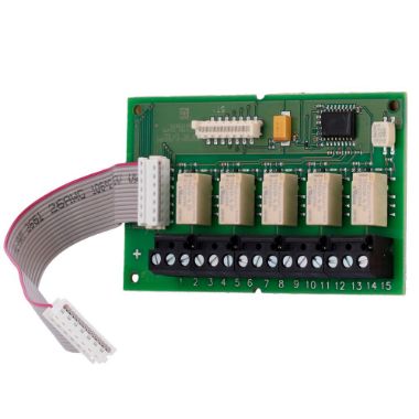 RIM35, Modul relejnog sučelja za ASD 535, Pet konfigurirajućih releja, Modularna montaža u ASD utore 535