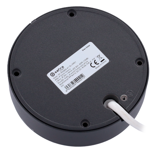 SF-IPD040A-4I1-DL-GREY, Safire Smart, IP kupolasta kamera, I1 napredna umjetna inteligencija i DualLight 