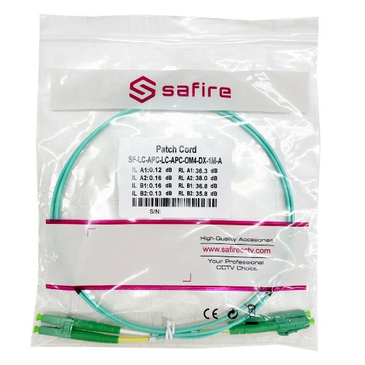 SF-LC-APC-LC-APC-OM4-DX-1M-A, Optički kabel za spajanje, Višemodno vlakno OM4