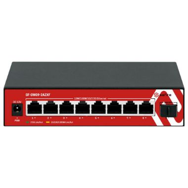 SF-SW09-2AZXF, Višegigabitni prekidač 2, 5Gbps, 8 portova + 1 Uplink SFP 10G, Brzina porta 2, 5/1Gbps