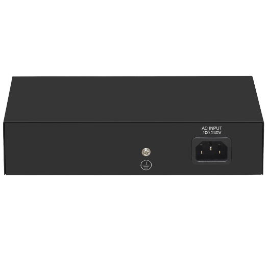 SF-SW0604HIPOE-G-60, Safire Switch PoE, 4 PoE porta + 2 Uplink RJ45 