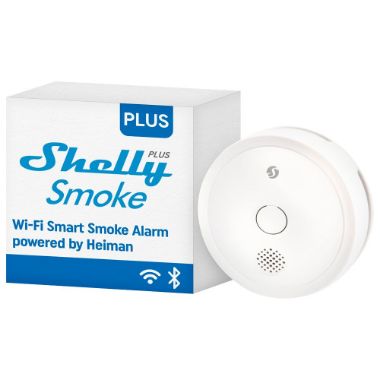 SH-PLUS-SMOKE-ALARM, Shelly Plus detektor dima, WiFi 2,4 GHz IEEE802.11 b/g/n