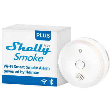 SH-PLUS-SMOKE-ALARM, Shelly Plus detektor dima, WiFi 2,4 GHz IEEE802.11 b/g/n  