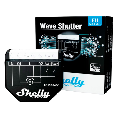 SH-SL-WAVE-SHUTTER, Shelly Wave Shutter, Z, Wave / Zahtijeva Z, Wave HUB 
