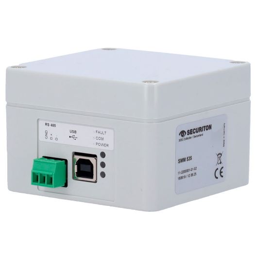 SMM535, Mrežno sučelje za povezivanje RS485 do USB, Kompatibilno s ASD-om i ADW-om