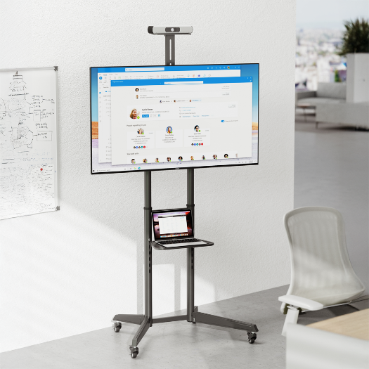 T1040T, podno postolje s kotačima, nosivost 50 kg, VESA 600×400 mm
