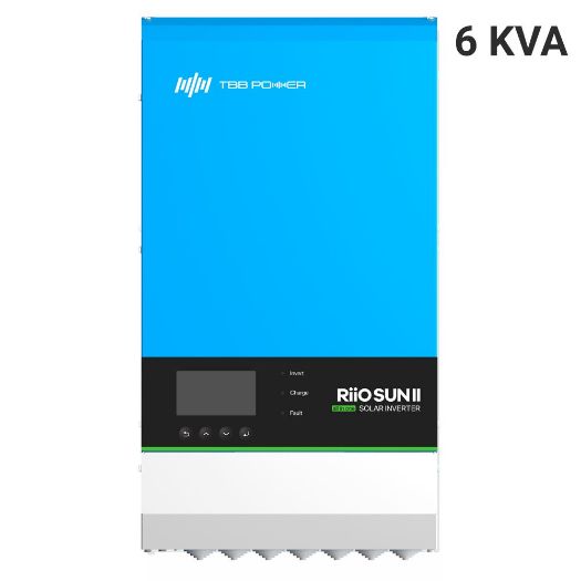 TBB-RIOSUN2-6KVA-S, TBB Svi, u, Jedan inverter, Snaga 6000 W, 2 MPPT ulaza