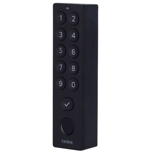 TEDEE-KEYPADPRO, Dodatak za tipkovnicu, Bluetooth komunikacija, Otvaranje i zatvaranje PIN-om ili otiskom prsta