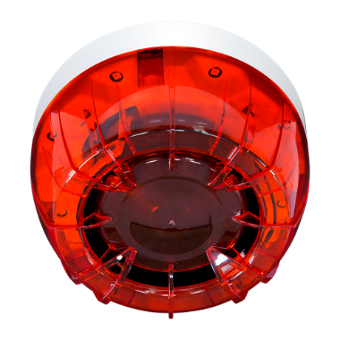 TF-TF5TFIS01, nadzirana adresabilna sirena, boja: crvena, programabilni optički signal 