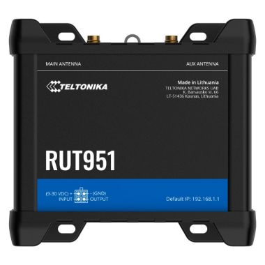 TK-RUT951-POE+, Teltonika usmjerivač 4G Industrijski, 4 Ethernet porta RJ45 Fast Ethernet