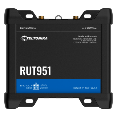 TK-RUT951-POE+, Teltonika industrijski 4G ruter, 4 Ethernet priključka RJ45, brzi Ethernet 