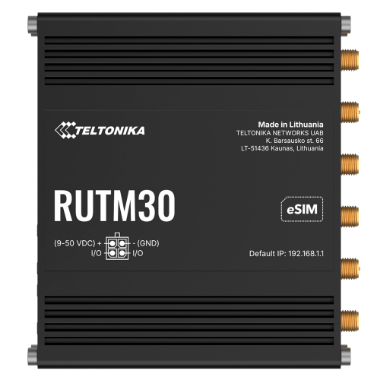 TK-RUTM30, Teltonika Router 5G industrijski, 5G Sub, 6 GHz SA/NSA, Dual SIM  