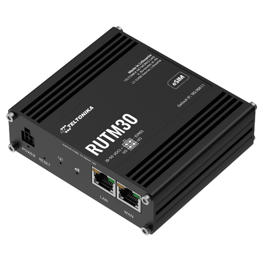 TK-RUTM30, Teltonika Router 5G industrijski, 5G Sub, 6 GHz SA/NSA, Dual SIM  