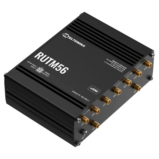 TK-RUTM56, Teltonika Industrialni ruter 5G, dvostruki modem (1x 5G modem, 1x 4G modem) 