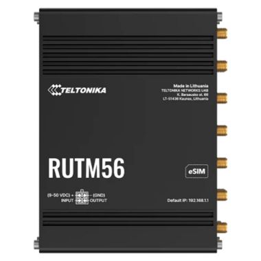 TK-RUTM56, Teltonika industrijski usmjerivač 5G, Dvostruki modem (1x Modem 5G, 1x Modem 4G)