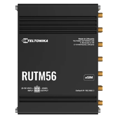 TK-RUTM56, Teltonika Industrialni ruter 5G, dvostruki modem (1x 5G modem, 1x 4G modem) 