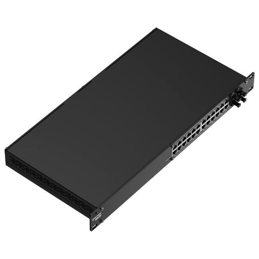 TK-SWM282, Teltonika prekidač PoE Sloj 3, 24 gigabitnih+ PoE portova 4 gigabitna SFP porta