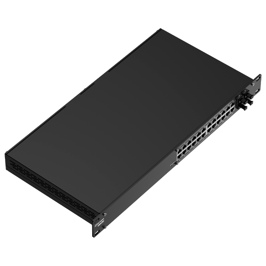 TK-SWM282, Teltonika PoE prekidač, sloj 3, 24 Gigabit+ PoE priključka, 4 Gigabit SFP 