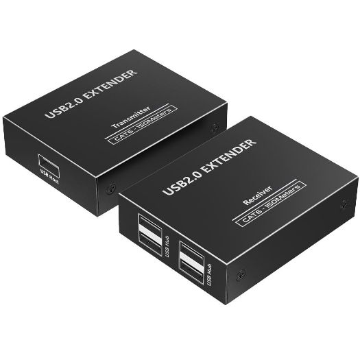 USB-EXT-4-20, USB LAN Extender 2.0, 1 USB ulaz, 4 USB izlaza, Maksimalna duljina veze 150m