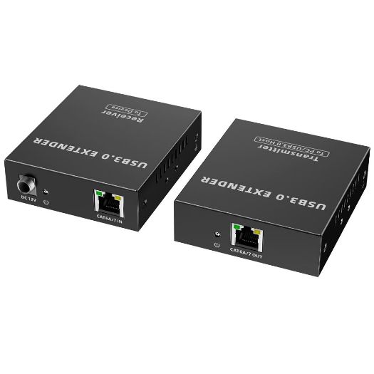 USB-EXT-4-30, USB LAN Extender 3.0, 1 USB ulaz, 4 USB izlaza, Maksimalna duljina veze 50m