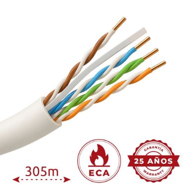UTP6A-305-PVC-Eca, Safire UTP kabel kategorije 6A, Vozač OFC, 100% bakar