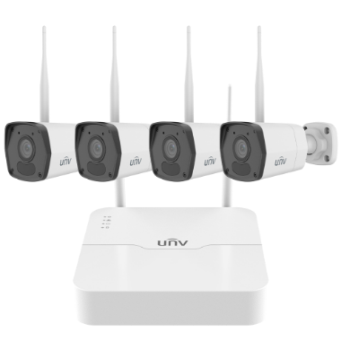 UV-KIT/NVR301-08S4-LW/4*IPC2122LB-AF28WK-WF, Uniview komplet za video nadzor 
