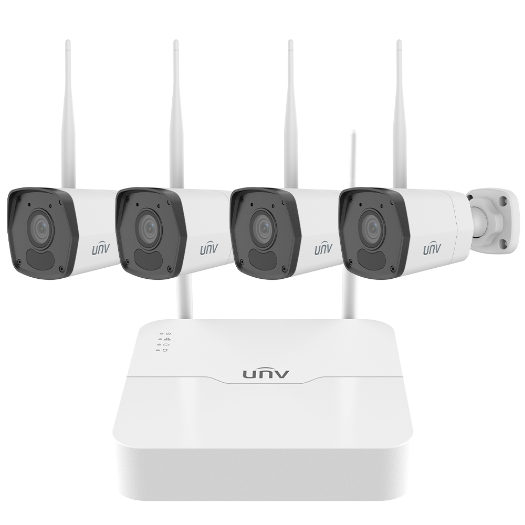UV-KIT/NVR301-08S4-LW/4*IPC2122LB-AF28WK-WF, Uniview komplet za video nadzor 