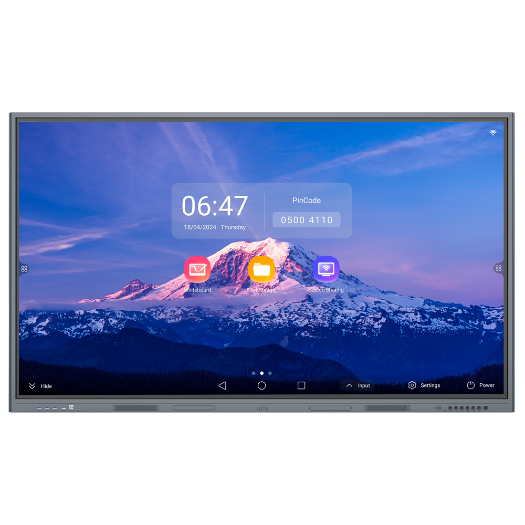 UV-MW3586-U-X, interaktivni monitor 86", rezolucija 4K, Android 13, 4 GB RAM i 32 GB ROM