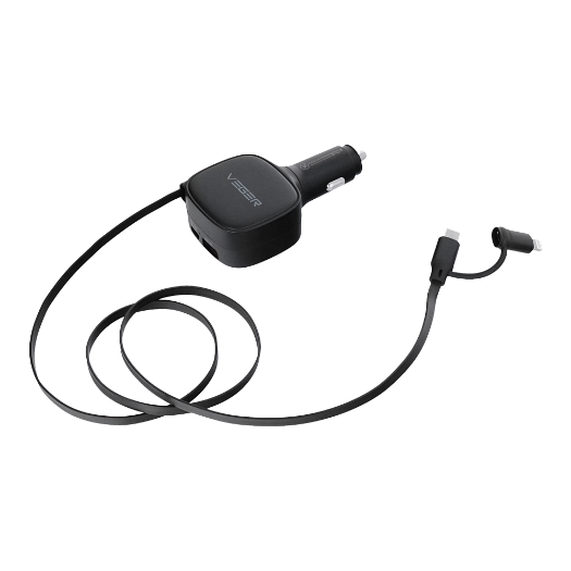 VG-CC89, VEGER, punjač za automobil, snaga 84 W, brzo punjenje PD 30 W, QC 18 W, PPS 33 W 