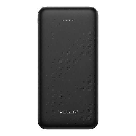 VG-W1065, Power Bank za put, Kapacitet 10000mAh, Mikro USB, C i 2x USB, Ulazi