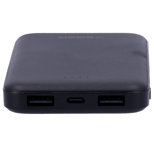 VG-W1065, Veger Power Bank, kapacitet 10000 mAh, Micro USB, C i 2x USB