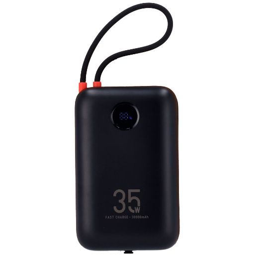VG-W3018, Power Bank za put, Kapacitet 30000mAh, USB, C ulazi i USB, C kabel