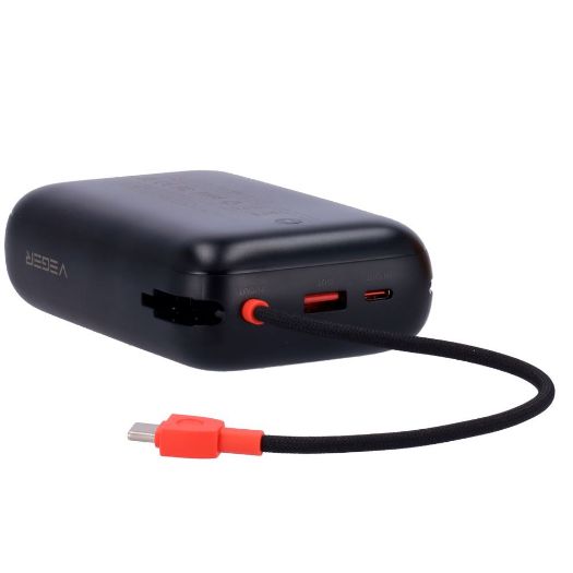 VG-W3018, Power Bank za put, Kapacitet 30000mAh, USB, C ulazi i USB, C kabel
