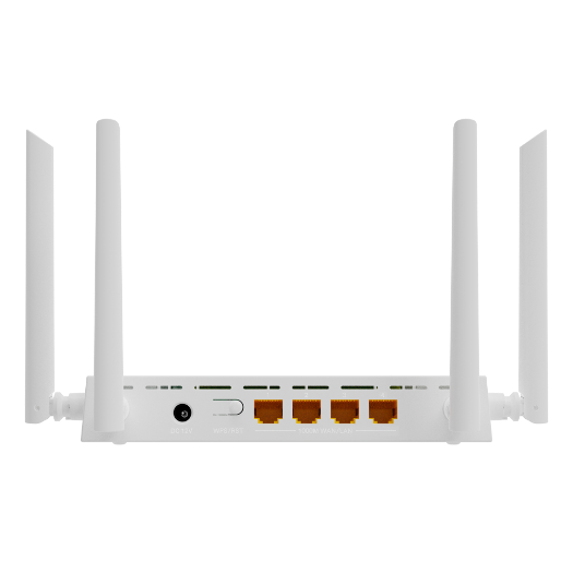 VSOL-HG5013-4G, V, SOL Wi-Fi ruter 6 AX3000, 4 RJ45 priključka 10/100/1000 Mbps 