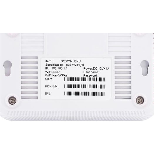 VSOL-V2801RGW, U, SOL Router ONT Wi, Budi 4, 1X PON 1x LAN RJ45 10/100/1000Mbps