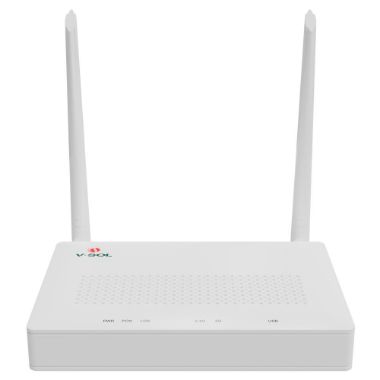 VSOL-V2804AC-A, U, SOL Router ONT Wi, Budi 5 AC1200, 1X PON 4x LAN RJ45 10/100/1000Mbps 1x USB3.0