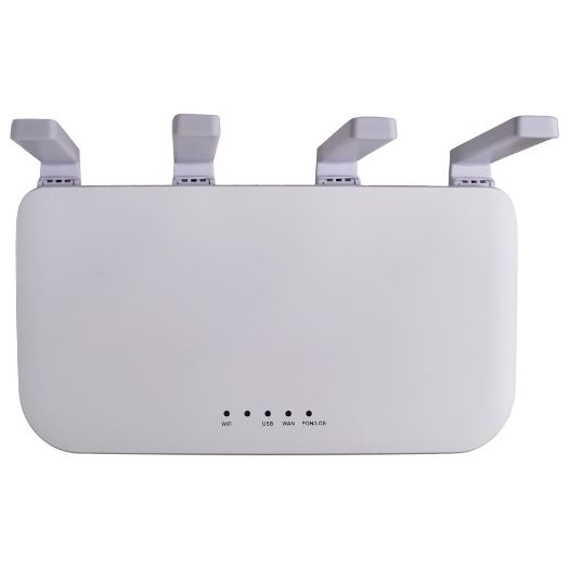 VSOL-V2804AX15, U, SOL Router ONT Wi, Budi 6 AX1500, 1X PON 4x LAN RJ45 10/100/1000Mbps 1x USB3.0