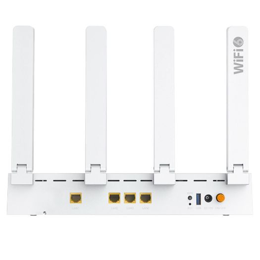 VSOL-V2804AX30-A, U, SOL Router ONT Wi, Žica 6 AX3000, 1X PON 4x LAN RJ45 10/100/1000Mbps 1x USB3.0