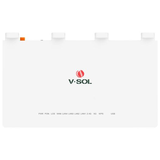 VSOL-V2804AX30-A, U, SOL Router ONT Wi, Žica 6 AX3000, 1X PON 4x LAN RJ45 10/100/1000Mbps 1x USB3.0