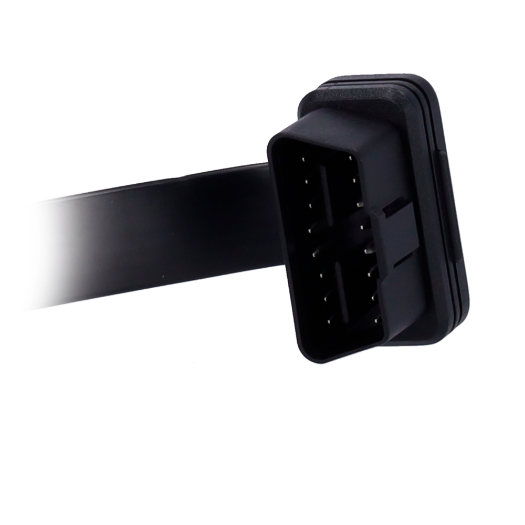 VW-OBD-SLIM, OBD2 muški kabel, 16 pinova, duljina 30 cm, niskoprofilni, za zavarivanje 