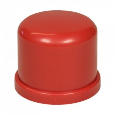 5XEC25-ABSRED, Usisna cijev od 25 mm, Završna kapa d=25 mm, ABS crvena, 5 jedinica