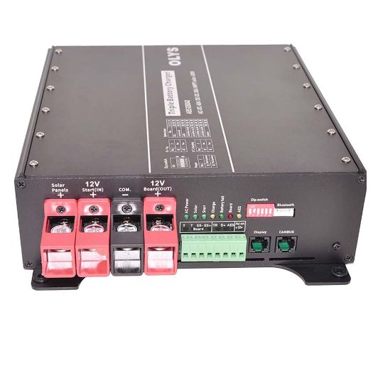 ABS-126040, 3-u-1 punjač baterija, Klima uređaj, DC i solarni MPPT, Maksimalno opterećenje 60A