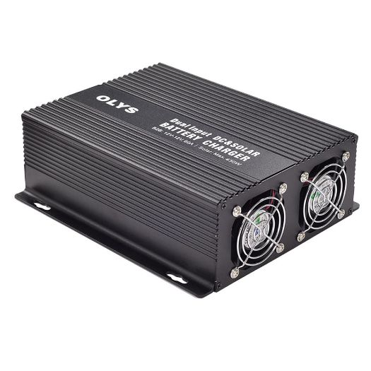 BS-126030, Dvostruki punjač baterija, Punjenje istosmjernom strujom i solarnom energijom, 430W solarni ulaz