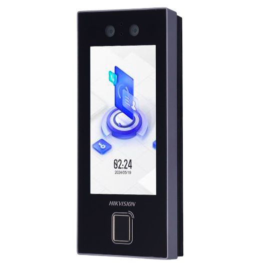 DS-K1T344EBFWX-E1, PoE kontrola pristupa i prisutnosti IP65, Lice, Otisak prsta, EM kartica, QR i PIN